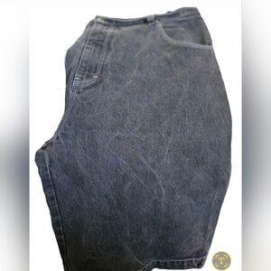 Tuff Men's Off Black Blue Jean Shorts. Has deep pocket. Sz. 48